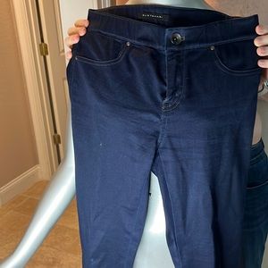 Elie Tahari denim jean (straight to slim pant type)
